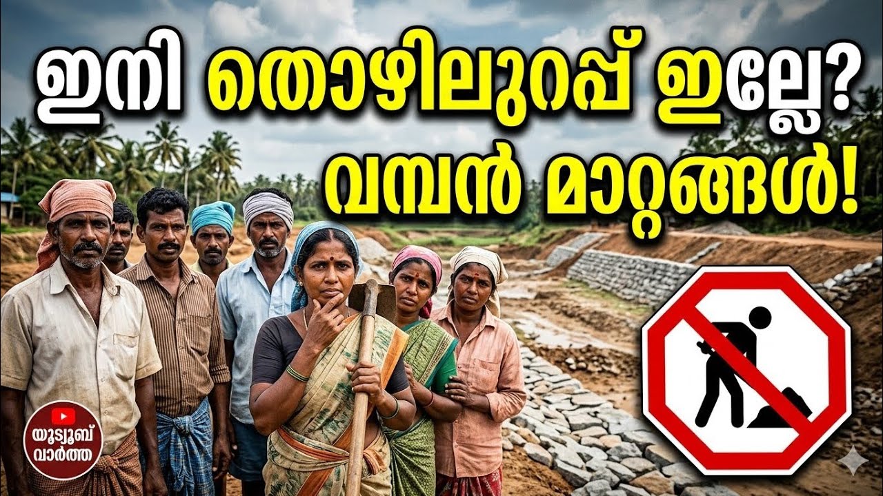 ഇനി തൊഴിലുറപ്പ് ഇല്ലേ? വമ്പൻ മാറ്റങ്ങൾ! #nregs #mgnrega #nmms #VBGRAMG #തൊഴിലുറപ്പ്#mgnrega 