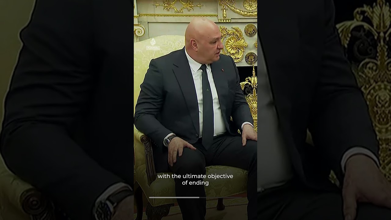 Lebanon's goal to end hostilities with Israel &lsquo;forever&rsquo;, says president | AJ #shorts