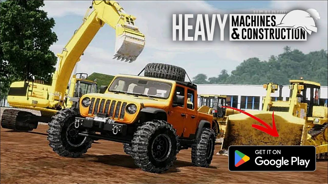 Heavy Machines & Construction | First Look | Android Gameplay