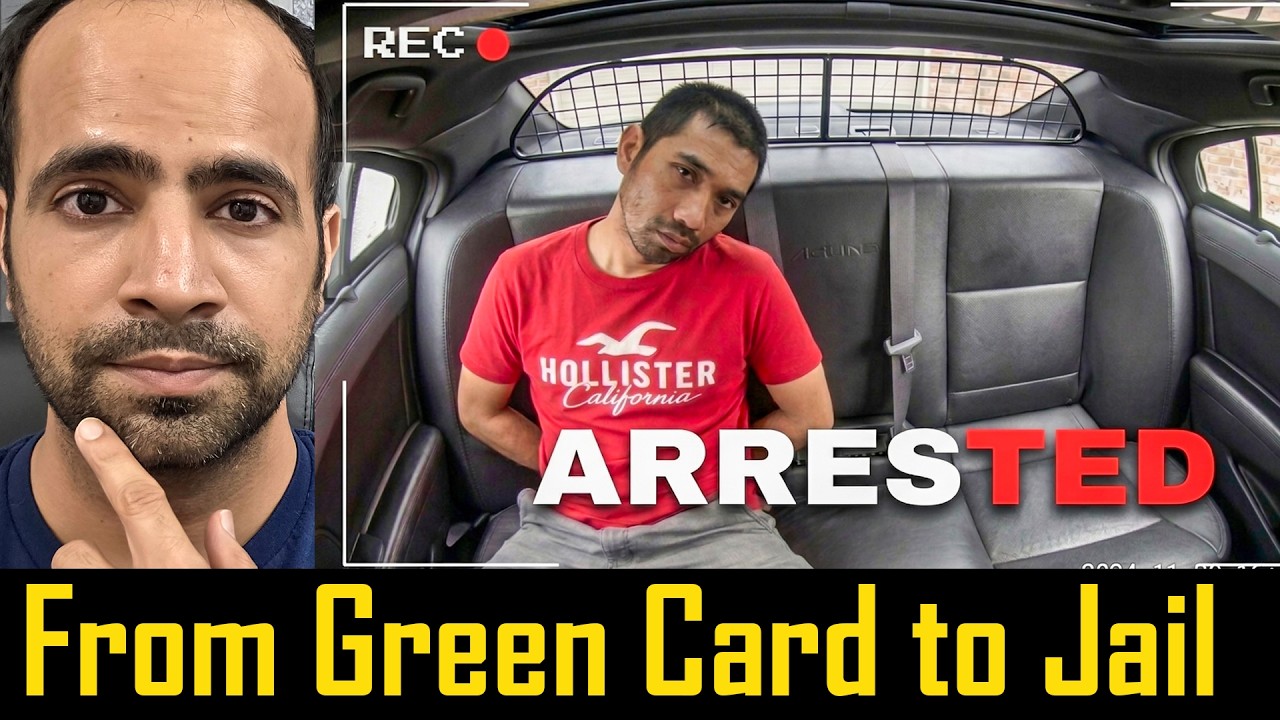 Indian GREEN CARD Holder Arrested in a Police STING Operation
