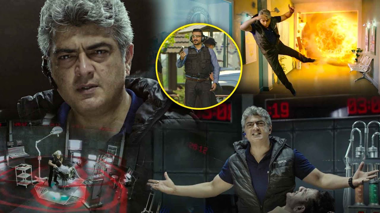 Ajith Kumar & Vivek Oberoi Blockbuster Movie Ultimate Warning Scene || Kotha Cinema