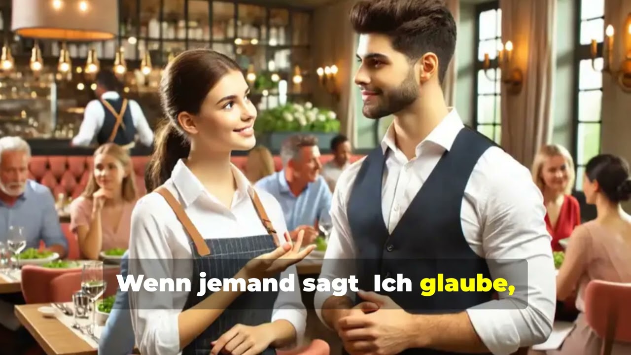 Dialog auf Deutsch | Wichtige Begriffe im Gastronomie-Alltag verstehen & anwenden | Gastrolingo