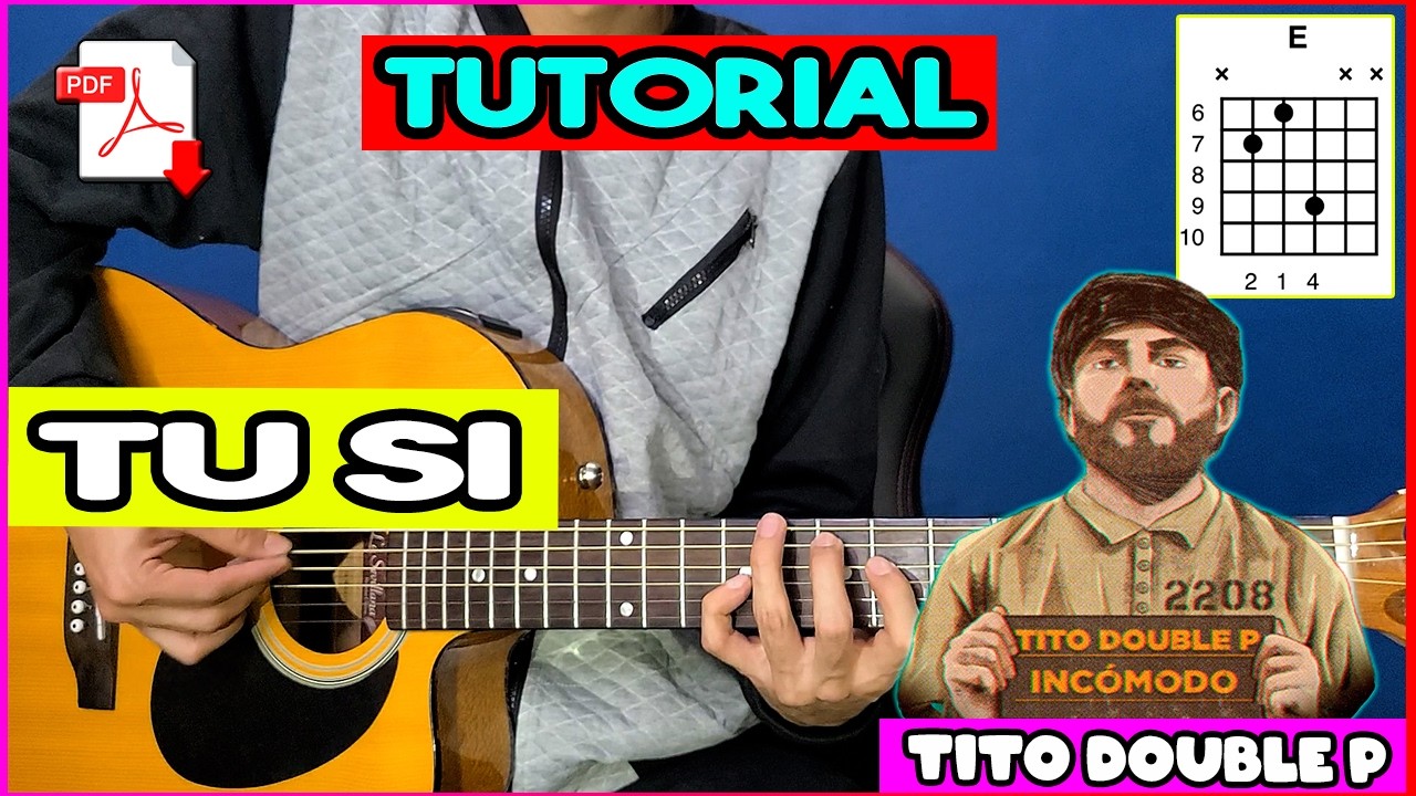 [TUTORIAL] Tu Si Tito Double P x Armenta Guitarra Acordes
