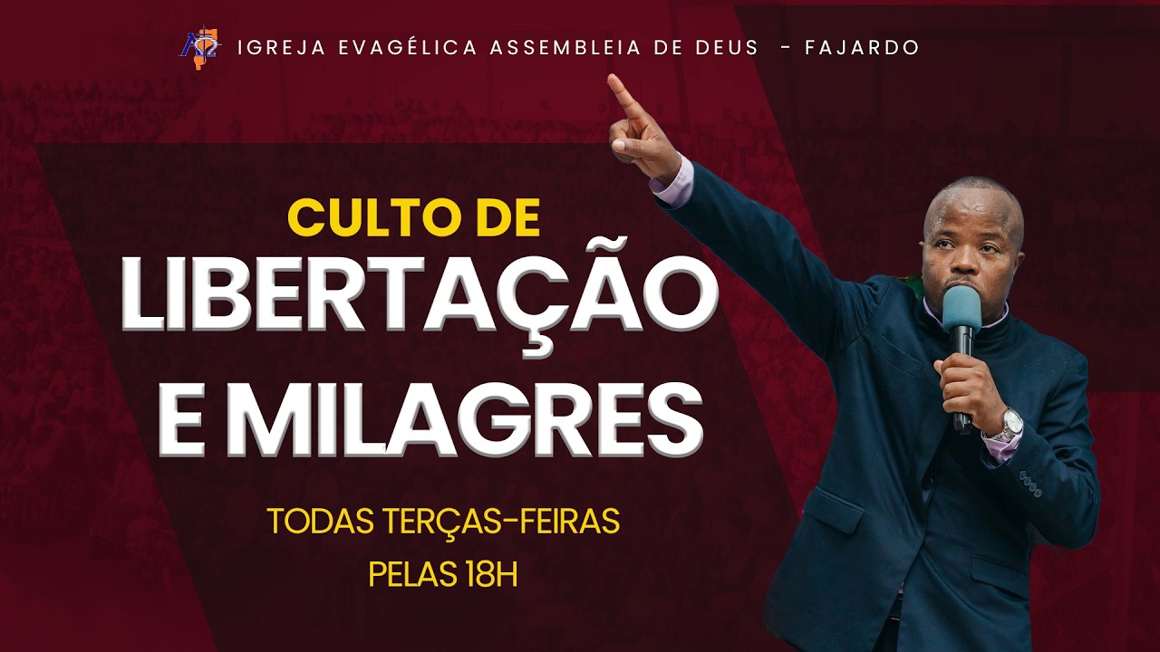 Culto de Libertação e Milagres | 10.02.2026