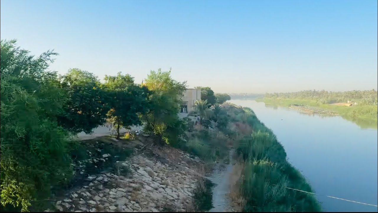 فلوك زياره الاربعين 2023 بنص الطريق شفنا قصر صدام 😳