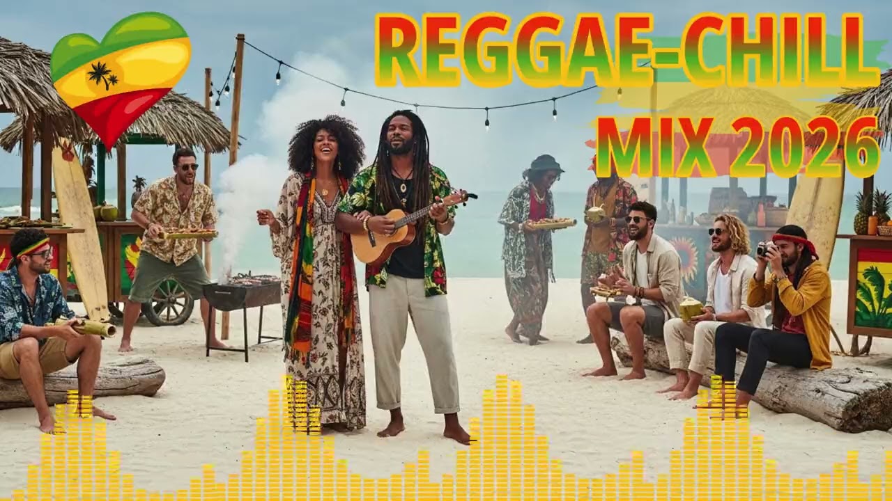Tropical Beach Party Reggae 2026 – 1 Hour Nonstop Island Dance Vibes