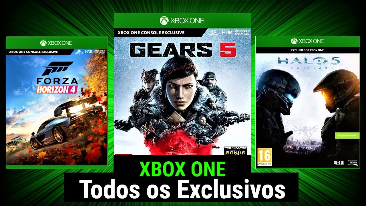 XBOX ONE: TODOS OS EXCLUSIVOS (2013-2020)