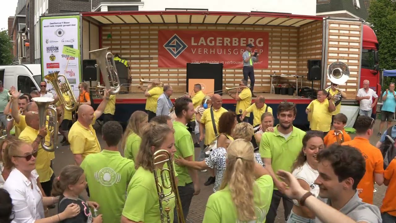 Winnaar De Zwiebels  Den Haag Finale ff blazen Voorschoten 1ste editie Podium A 29 juni 2024 ZH NL