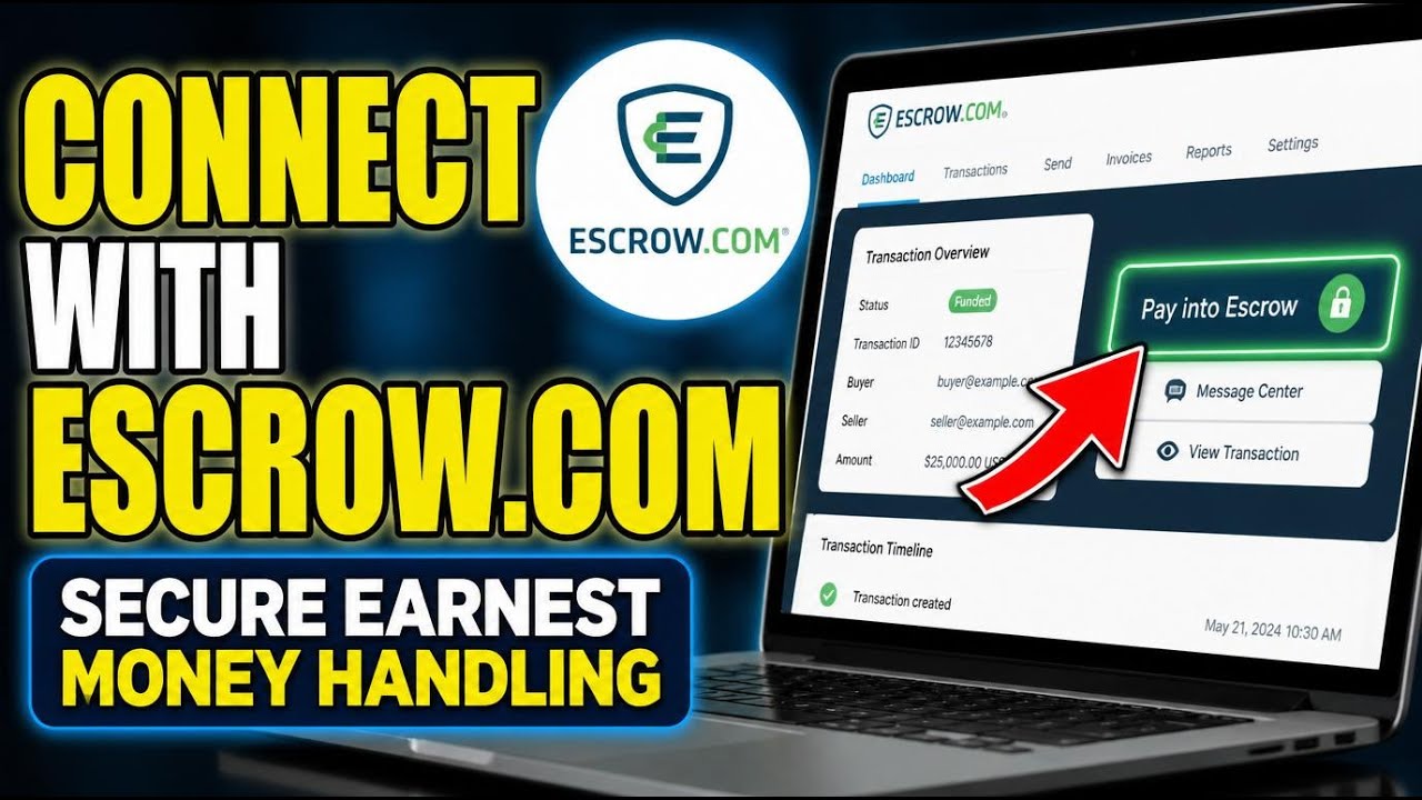 Как работать с Escrow.com для безопасного внесения задатка &mdash; полное руководство