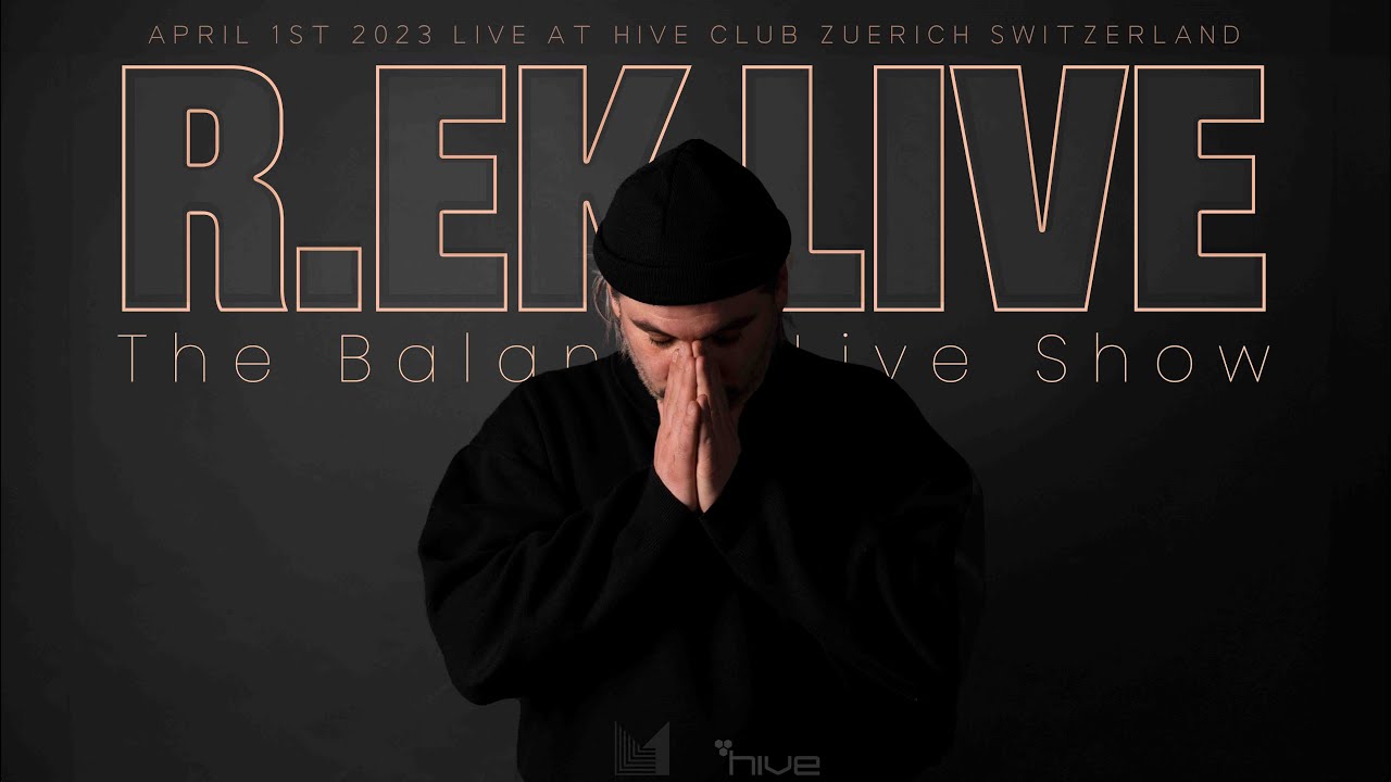 R.EK live at Hive Club, in Zürich, Switzerland for «The Balance» EP Release Event