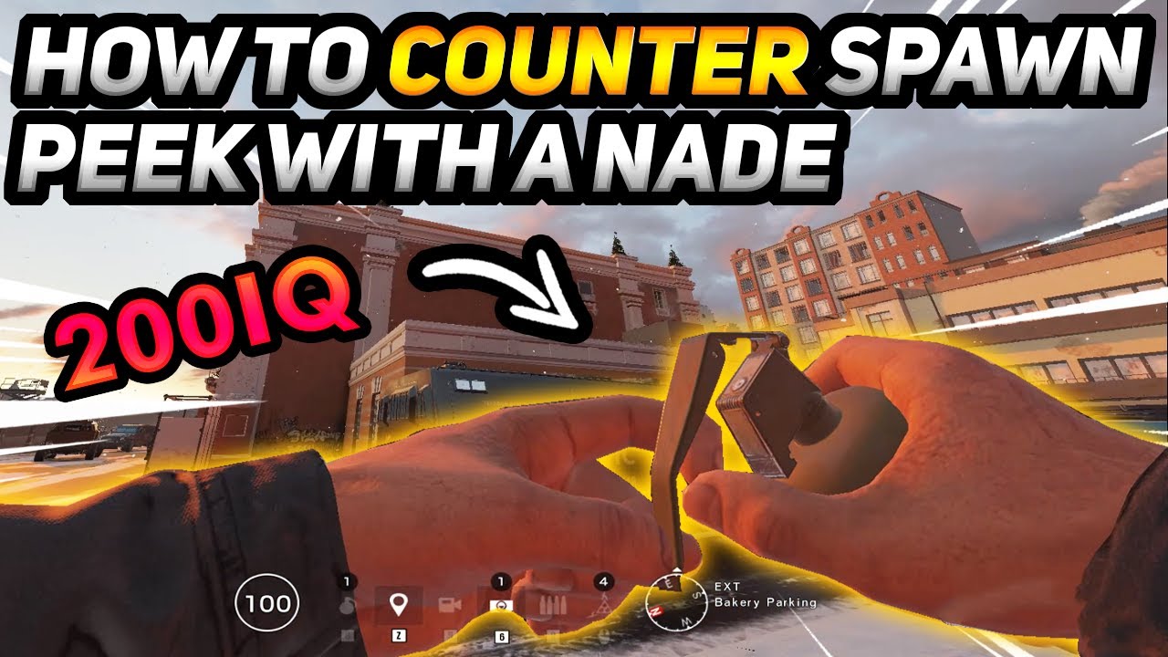 How To Counter Spawn Peek With Grenades!
