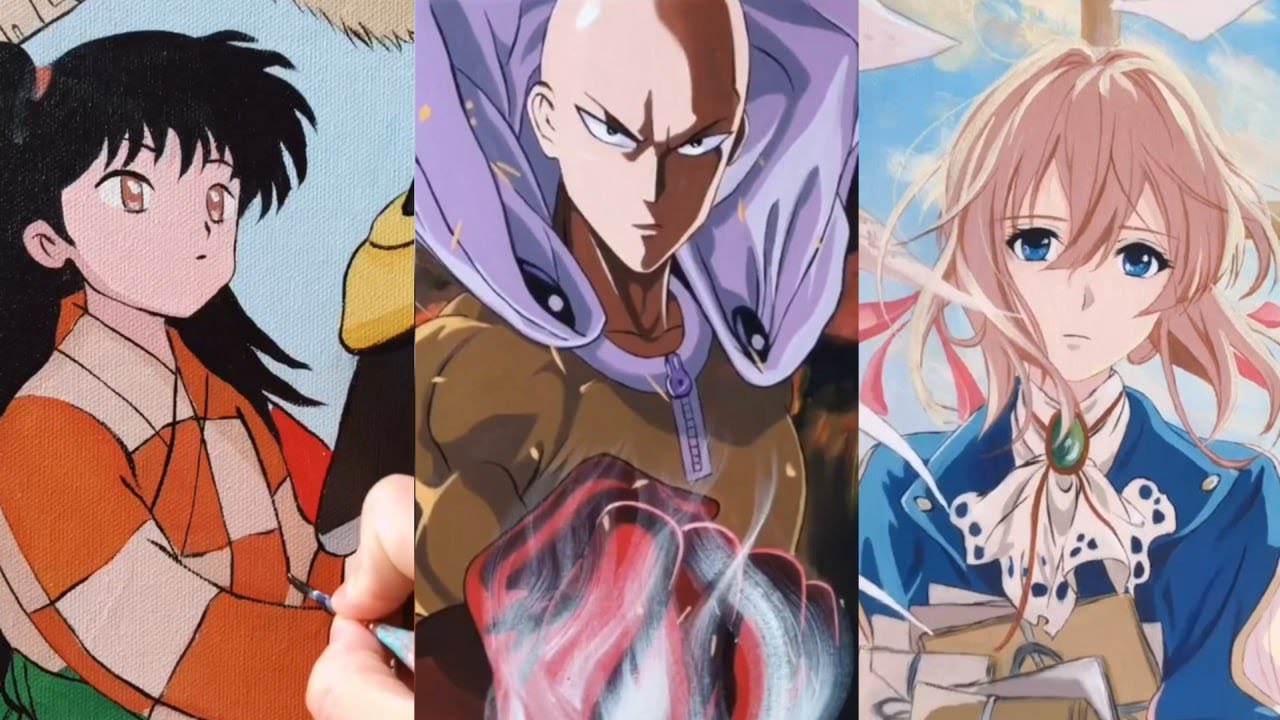 🖌️🎨Art drawing  tiktok compilations  ~ 😍Anime  #232