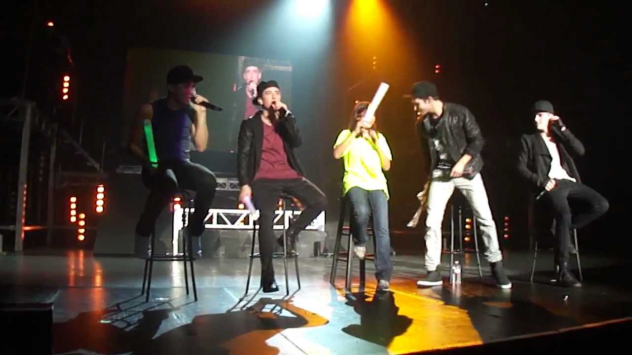 Big Time Rush Covergirl & Worldwide @ Sacramento Ca Better With U Tour 2-20-12