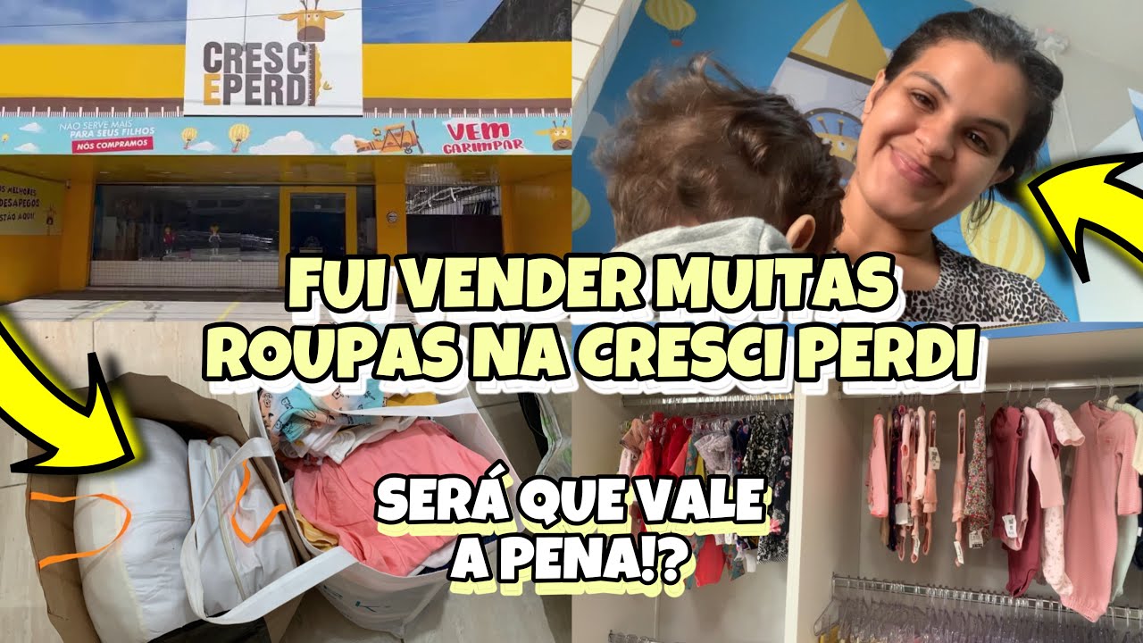 FUI VENDER MUITAS ROUPAS NA CRESCI PERDI - FIQUEI IMPRESSIONADA.