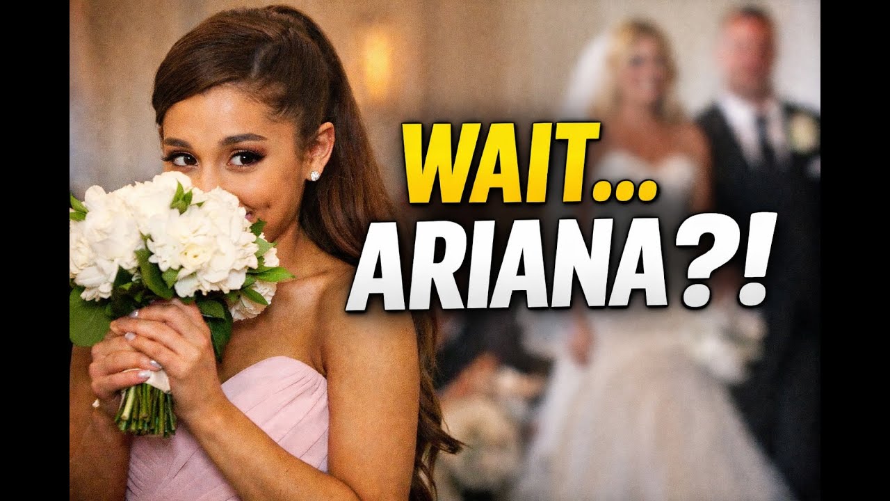 Ariana Grande as a Bridesmaid at Tampa Wedding | Wedding of Christiana & Charley Hughlett (2016)
