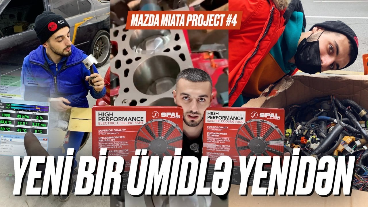 Yeni bir ümidlə Yenidən  |  Mazda Miata Project #4