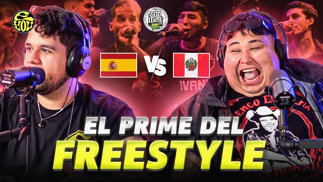 ESTO ERAN LAS GOD LEVEL!, ESTO NECESITA EL FREESTYLE! - Reacción a ESPAÑA vs PERÚ - God Level - EYOU