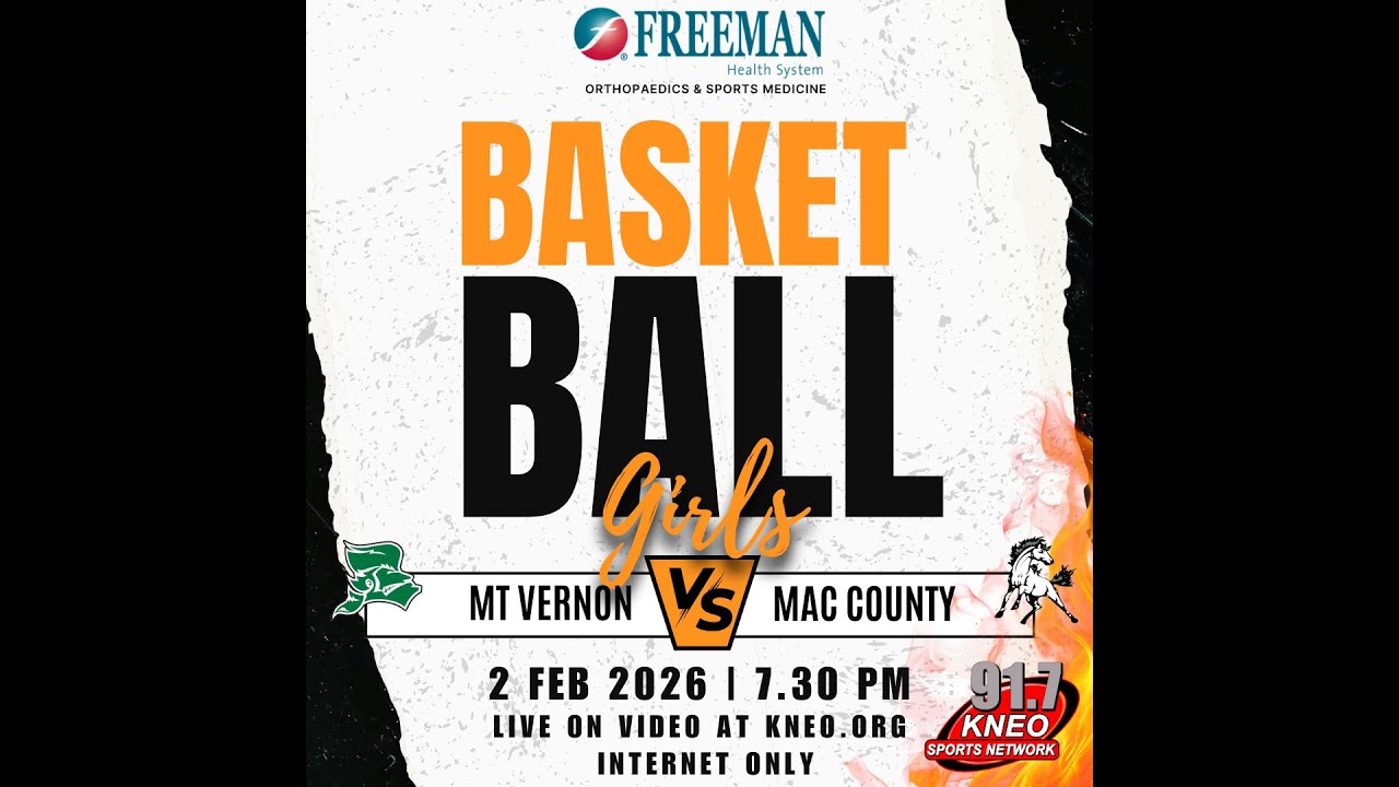Mt Vernon at McDonald County Girl's Basketball 02/02/26