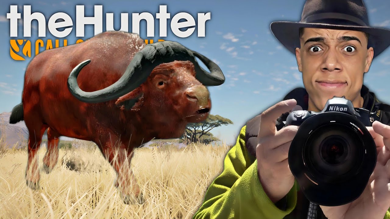 CAÇANDO e TIRANDO FOTOS DOS ANIMAIS SELVAGENS! - The Hunter Call Of The Wild