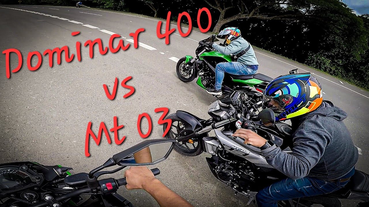 Dominar 400 vs Mt 03