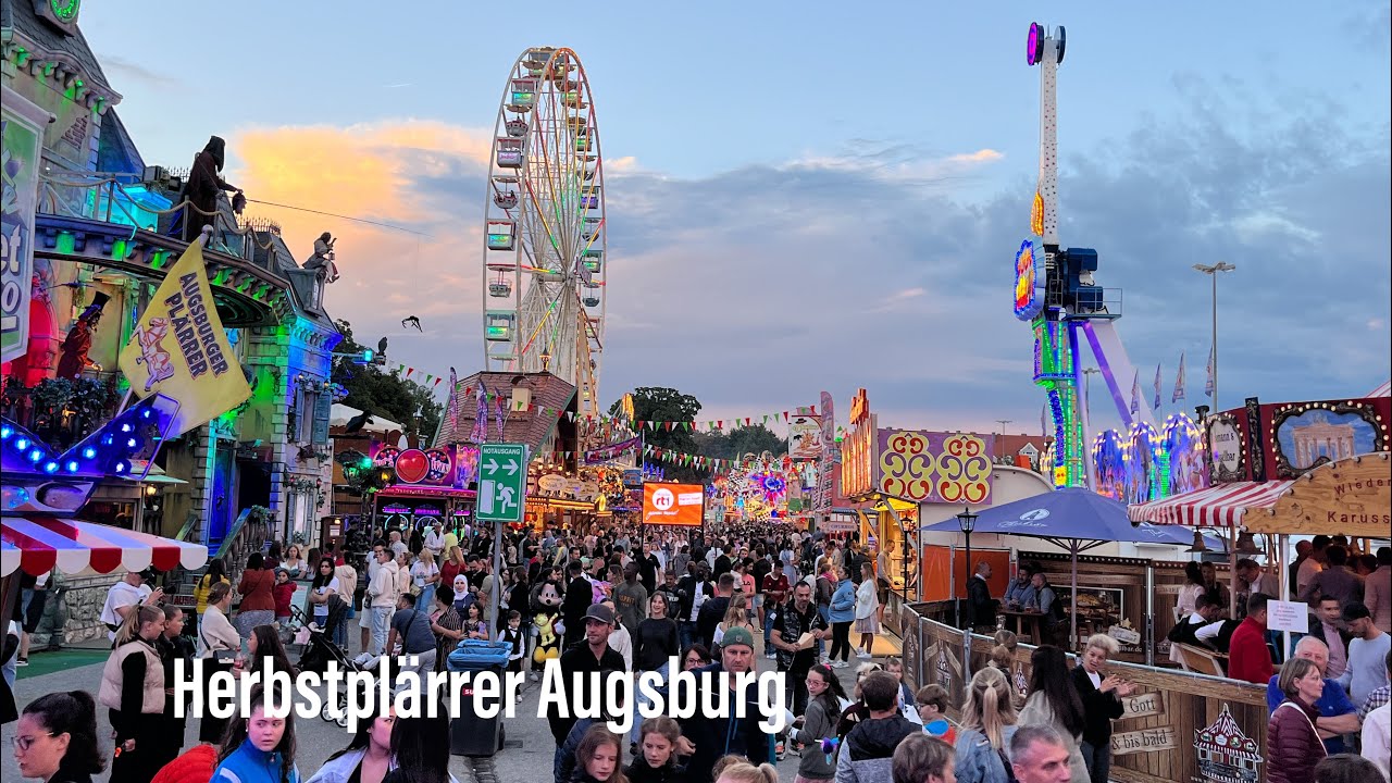 Herbstplärrer Augsburg 2022 noch bis 11.09.2022