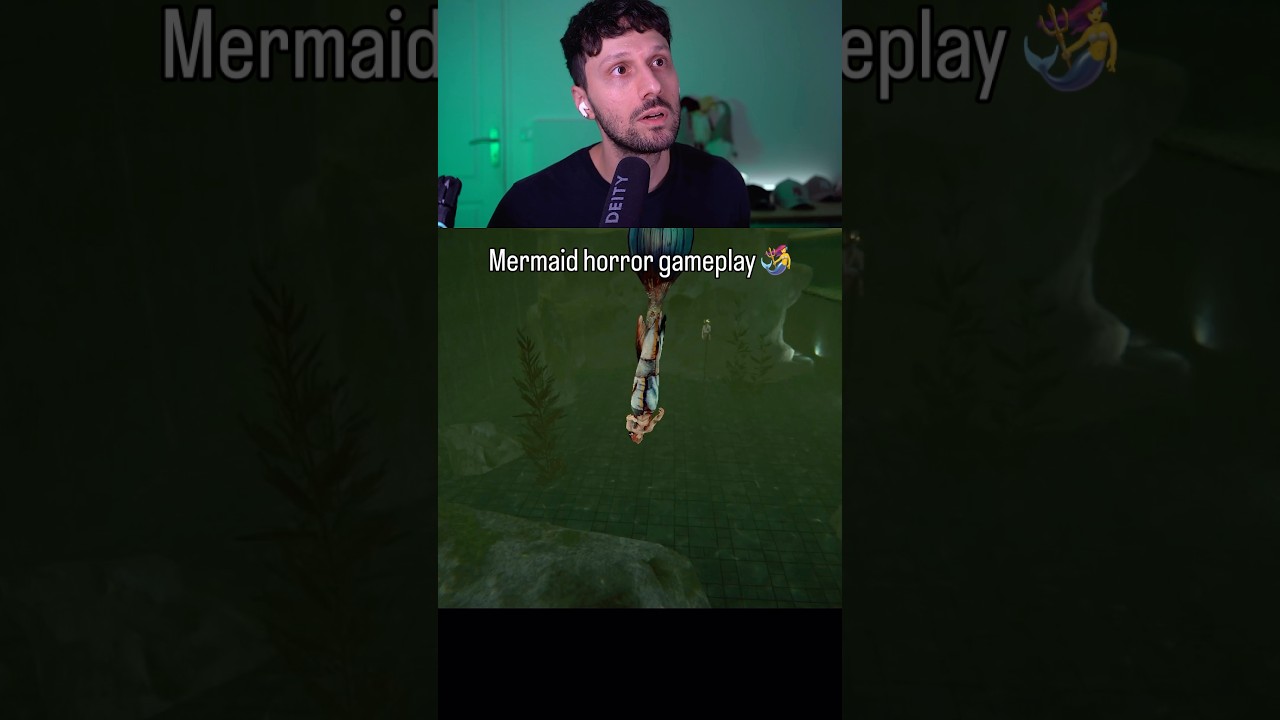 This mermaid horror game is very promising 🧜&zwj;♀️.. #gaming #mermaidgame #horrorgame