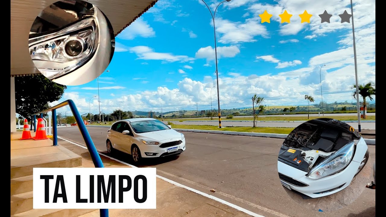TIREI OS LEDS DO FAROL E FUI NA PRF RETIRAR A RESTRIÇÃO!! 👀 ENCONTREI UM CARRO COLOCANDO PROJETOR