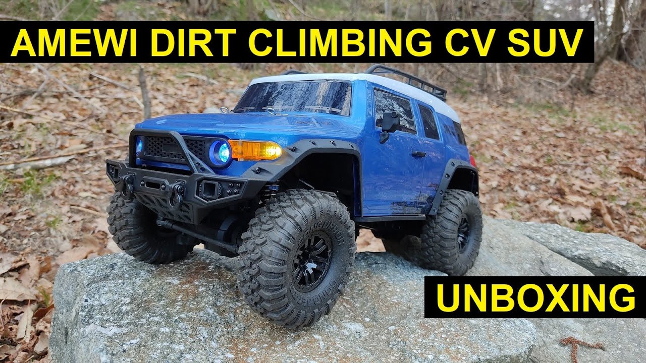 Amewi Dirt Climbing CV SUV: unboxing