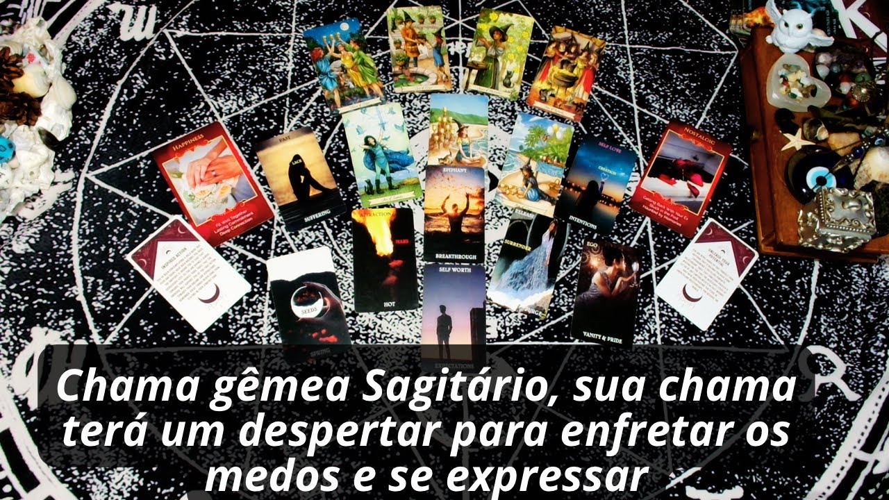 Chama gêmea Sagitário, sua chama terá um despertar para enfretar os medos e se expressar