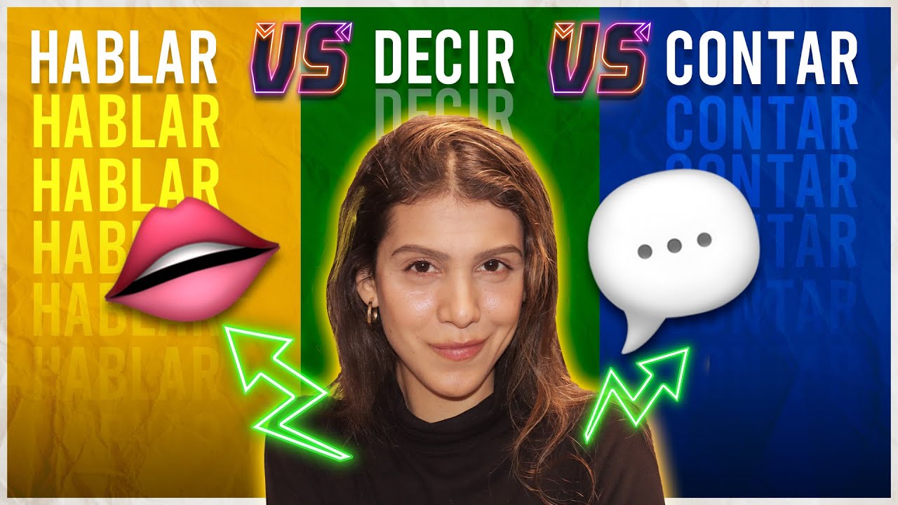 The REAL Difference Between HABLAR, DECIR & CONTAR