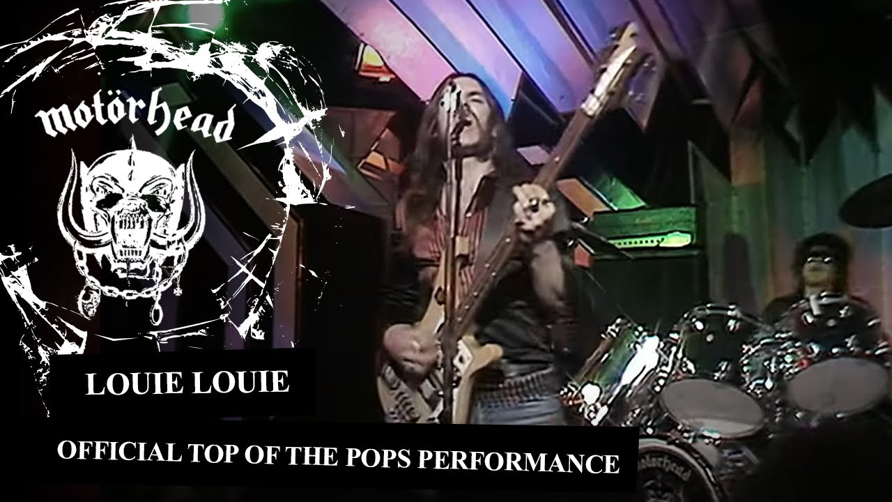 Motörhead – Louie Louie (Official Top Of The Pops Performance)