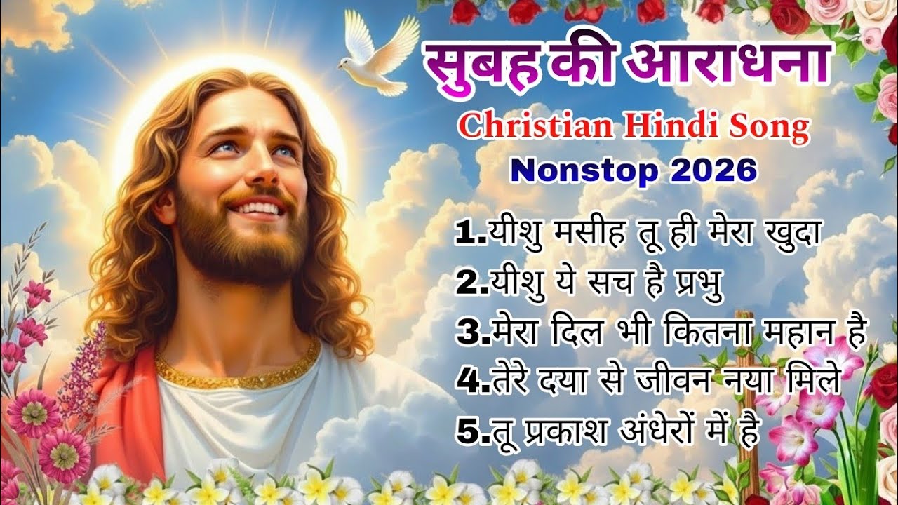🌄 सुबह की आराधना | Christian Hindi Song Nonstop 2026 | Best Jesus Morning Song | #_jesus 