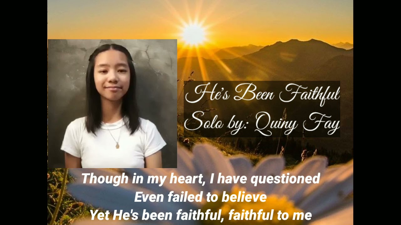 He's Been Faithful | Solo | Blood Washed Band