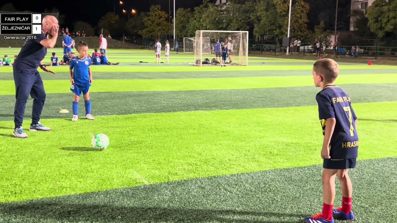 FAIR PLAY CUP - 2024, FAIR PLAY - ŽELJEZNIČAR  1:1 (2:3) Generacija 2016.