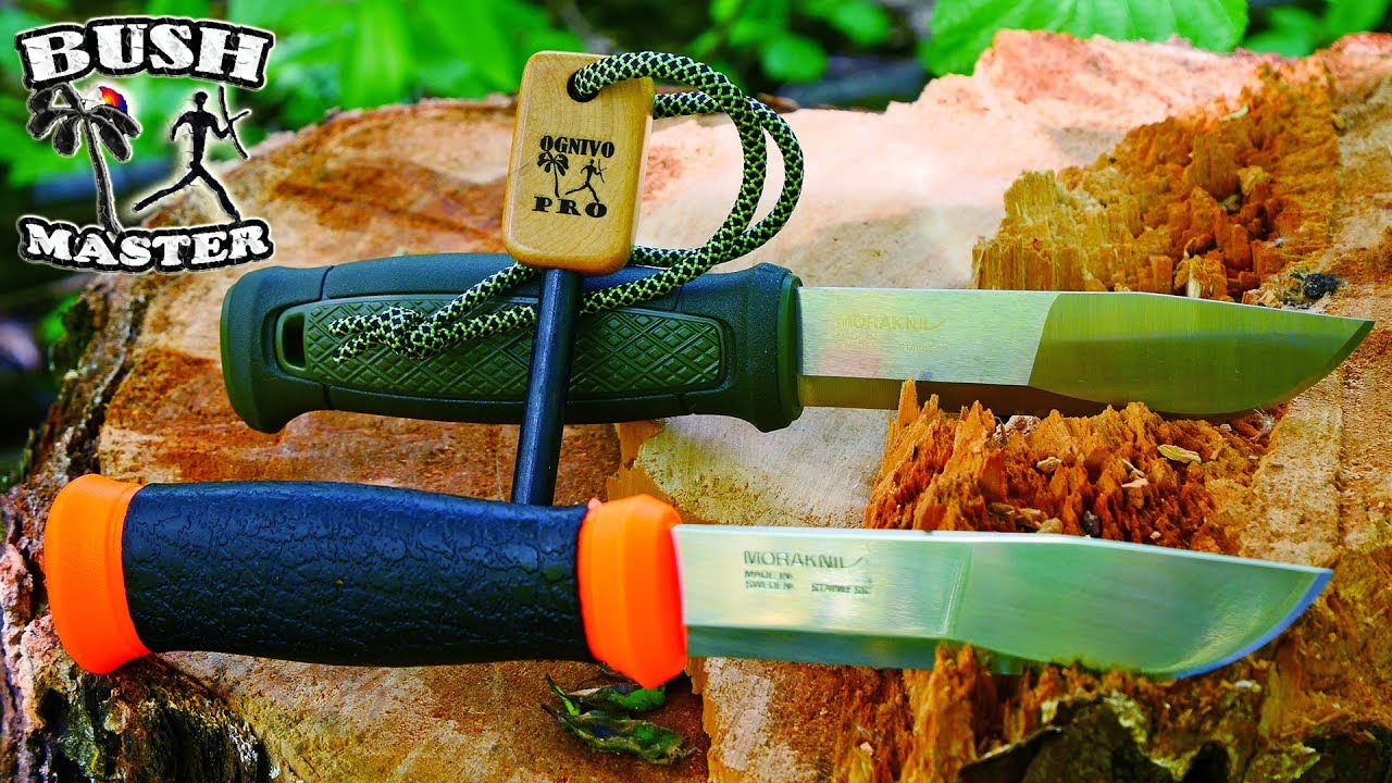 Нож Morakniv Kansbol против Mora 2000. Ножи для леса.