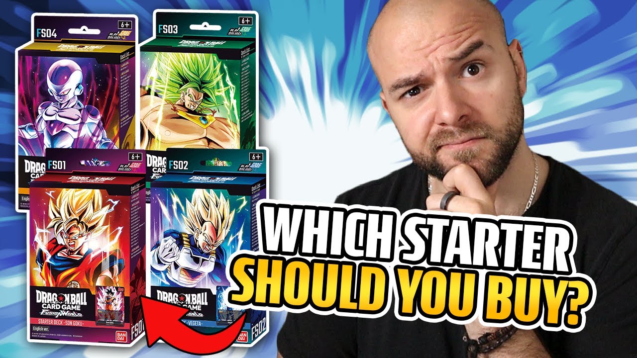 The BEST Fusion World Starter Deck? - Goku, Vegeta, Frieza & Broly Review! | Dragon Ball