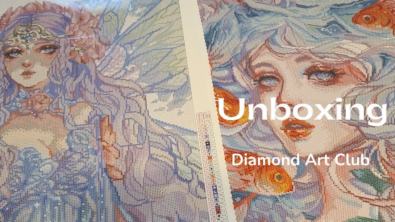 Haul! Unboxing - Diamond Art Club: Inside Watery Eyes et Ainefel de Margaret Morales