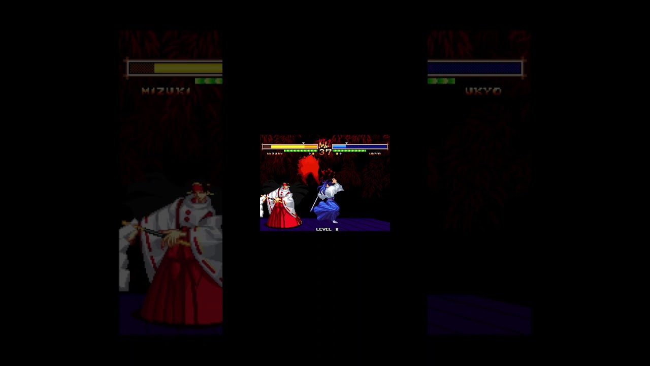 Mizuki's Overkill in Samurai Shodown V