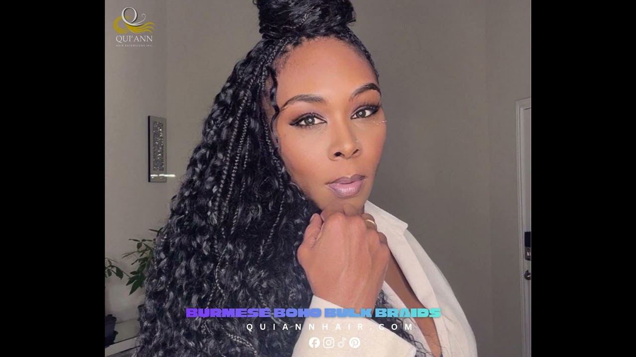 Burmese Boho Bulk Braids