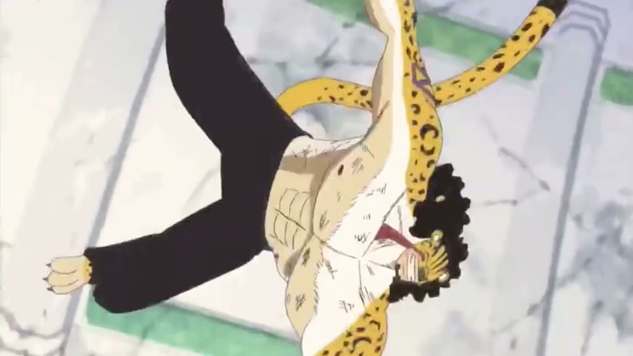 Luffy vs Lucci but I added farts