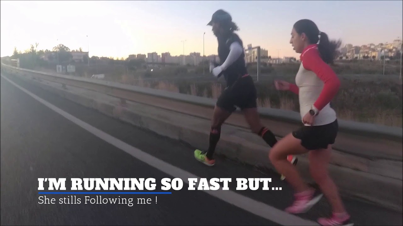 Treino longo de 25km de estrada.