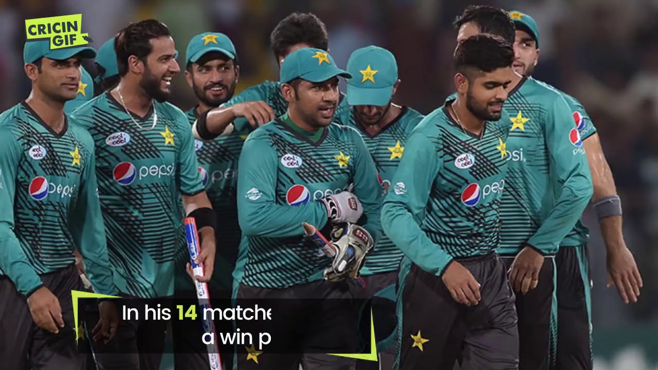Sarfraz Ahmed's performance as a T20 Captain