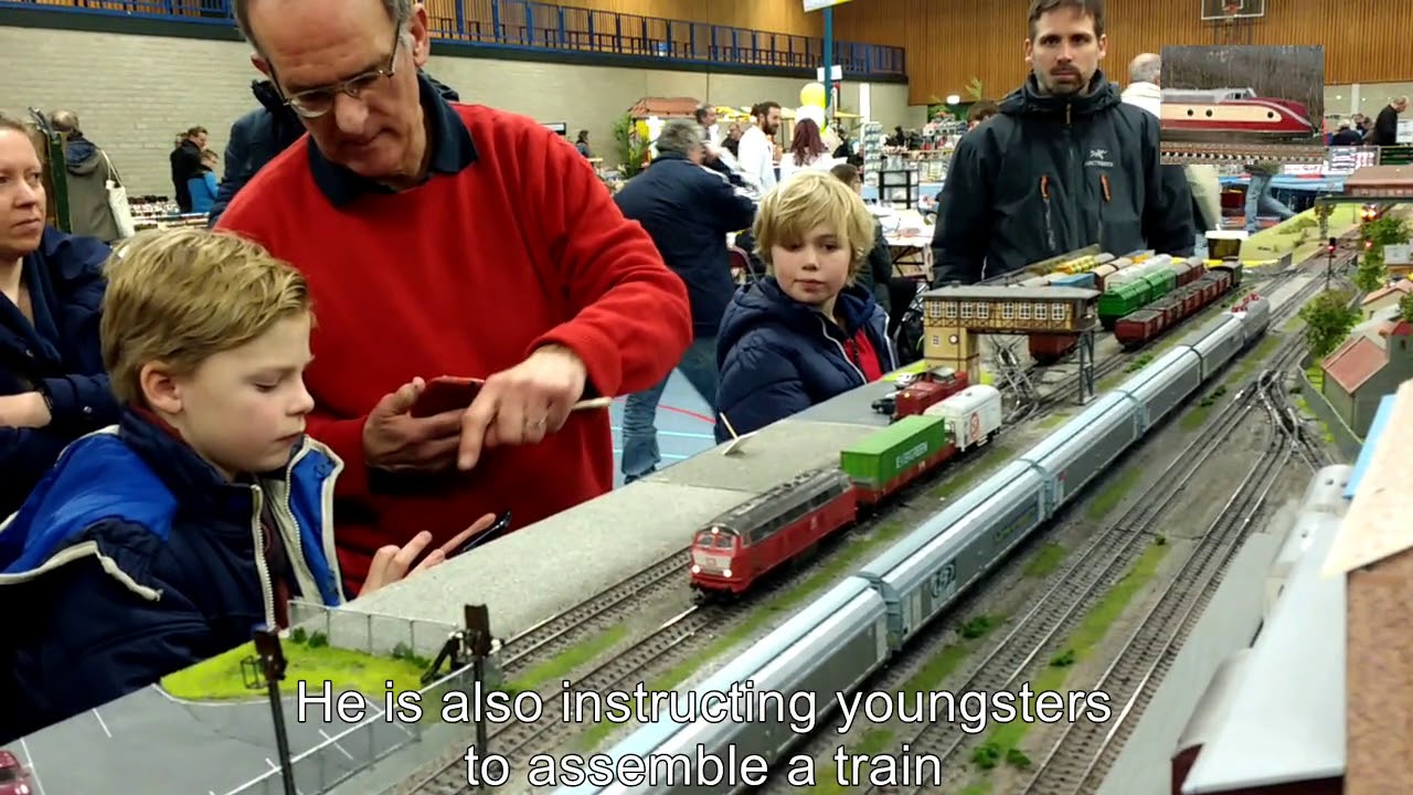 2018 03 17 M-Track op Modelspoorbeurs Zutphen 03-2018