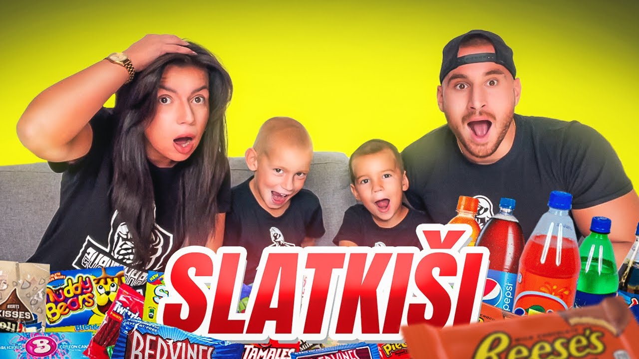ISPROBAVAMO ČUDNE SLATKI&Scaron;E*Tin povraćo*
