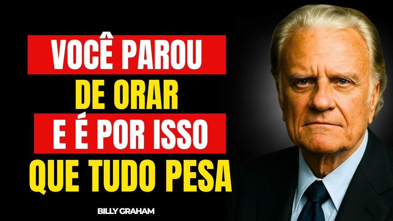 Você parou de orar — e é por isso que tudo pesa