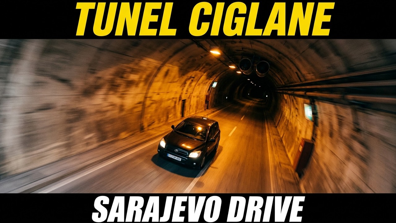 Sarajevo, dionica Tunel Ciglane - Stadion Ko&scaron;evo #Ciglane #Ko&scaron;evo
