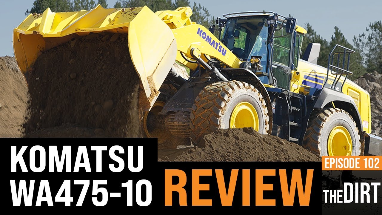 “A Really Solid Machine” – Test Run of Komatsu’s WA475-10 Wheel Loader