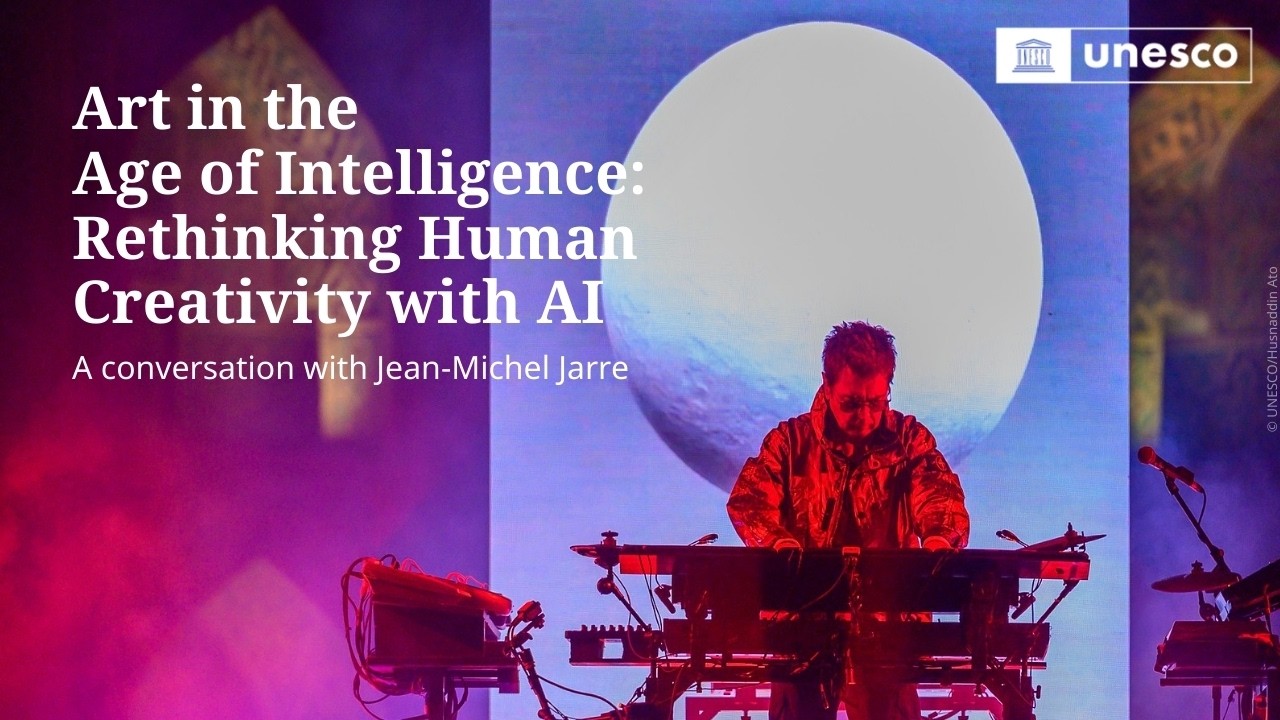 Jean‑Michel Jarre on Creativity, Music and Artificial Intelligence
