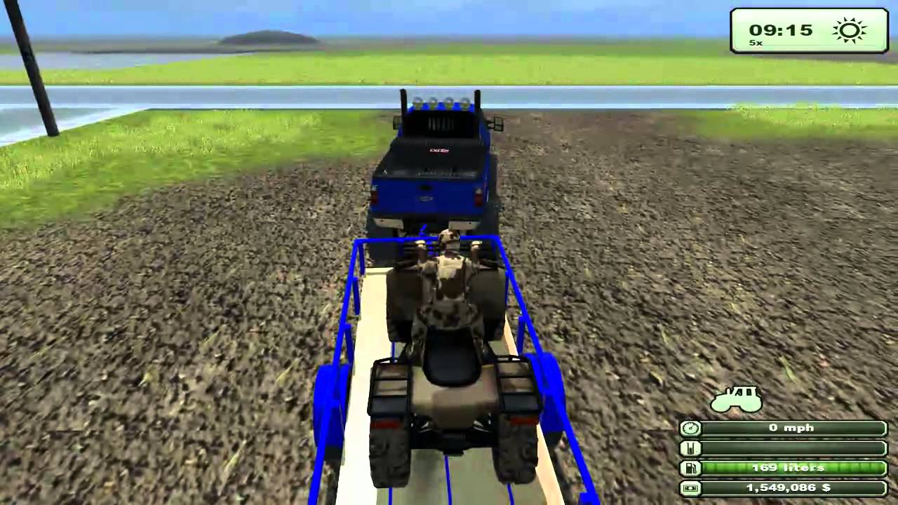 Farming Simulator Let's Play - EP 4 PT 1 Mudding and Hauling
