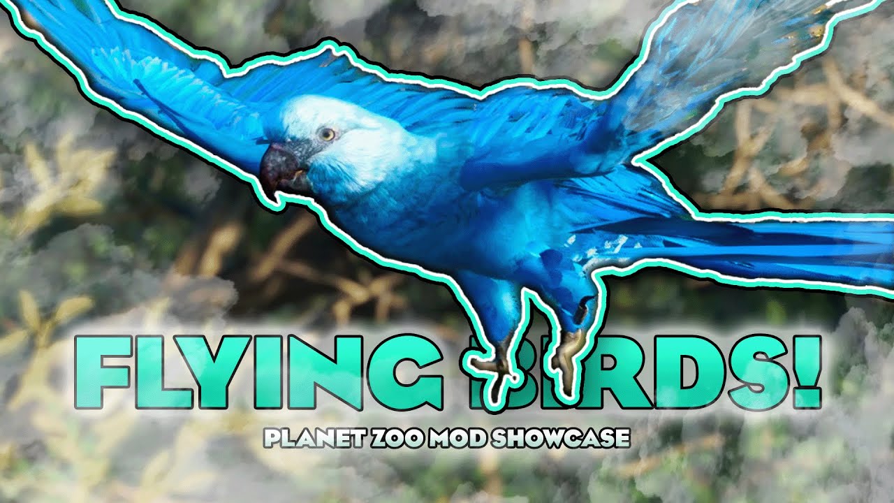 🦅 Fully Flying Birds & More! | Planet Zoo Mod Showcase